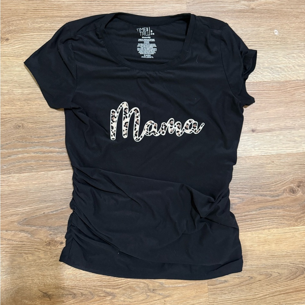 Maternity / Black Mama Graphic Tee